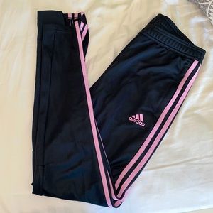 adidas pink striped climacool sweats